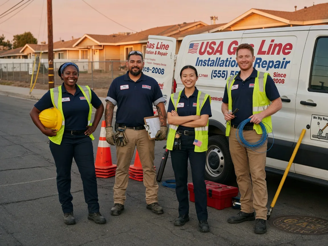 Gas Line Installation company in Fifty Six, AR